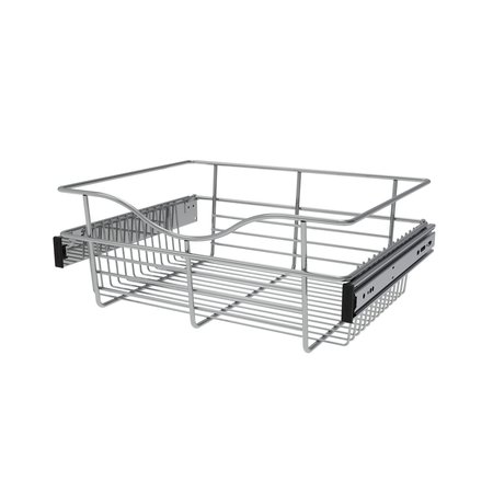 REV-A-SHELF Rev-A-Shelf 18 W Closet Basket for Custom Closet Systems CB-181407CR-1